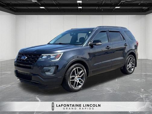 Smoked Quartz Metallic Tinted Clearcoat 2017 Ford Explorer sport
