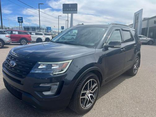 Smoked Quartz Metallic Tinted Clearcoat 2017 Ford Explorer sport