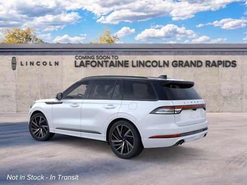 White 2026 Lincoln Aviator Black Label AWD