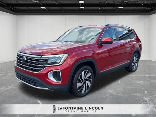 Aurora Red Metallic 2024 Volkswagen Atlas 2.0T SEL