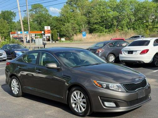 Brown 2014 Kia Optima EX