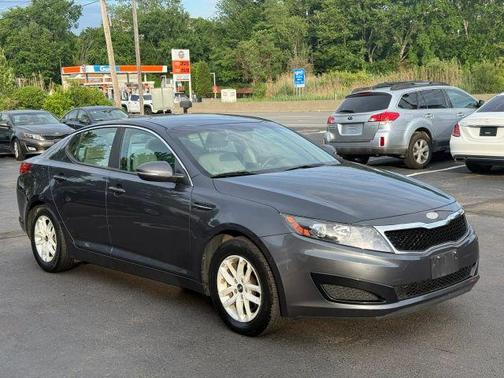 Gray 2011 Kia Optima LX