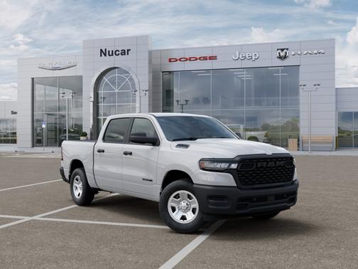 Bright White Clear-Coat Exterior Paint 2026 RAM 1500 Tradesman