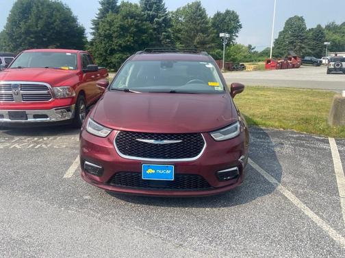 Velvet Red Pearlcoat 2021 Chrysler Pacifica Hybrid Touring