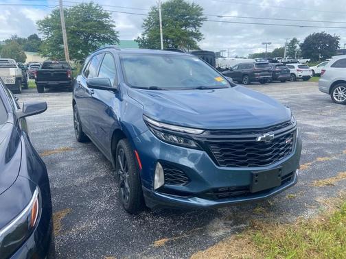 Lakeshore Blue Metallic 2024 Chevrolet Equinox RS