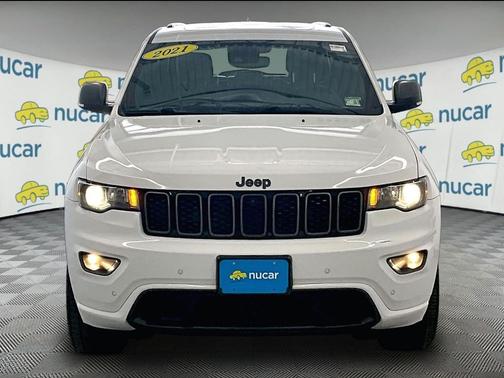 Bright White Clearcoat 2021 Jeep Grand Cherokee Limited