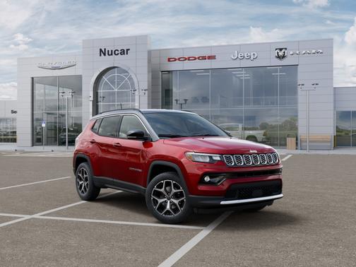 Red Hot Pearl-Coat Exterior Paint 2026 Jeep Compass Limited