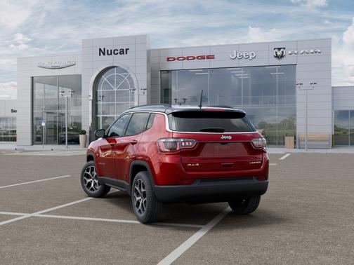 Red Hot Pearl-Coat Exterior Paint 2026 Jeep Compass Limited