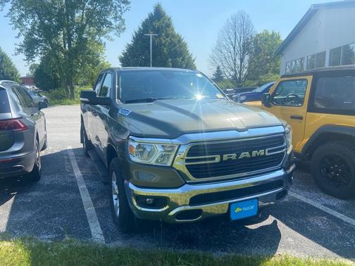 Olive Green Pearlcoat 2021 RAM 1500 Big Horn/Lone Star