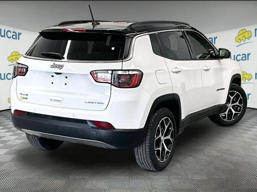 Bright White Clearcoat 2024 Jeep Compass Limited
