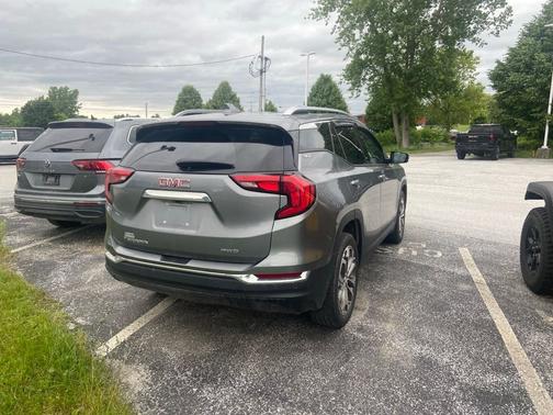 Satin Steel Metallic 2019 GMC Terrain SLT