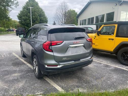 Satin Steel Metallic 2019 GMC Terrain SLT