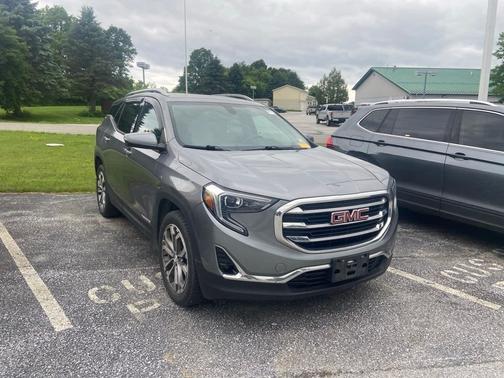 Satin Steel Metallic 2019 GMC Terrain SLT