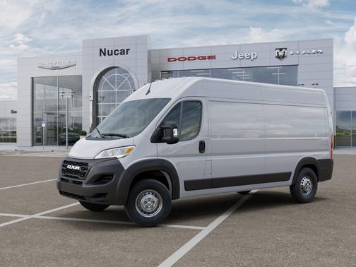 Bright White Clear-Coat Exterior Paint 2026 RAM ProMaster 2500 High Roof