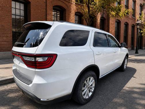 White Knuckle Clearcoat 2021 Dodge Durango SXT Plus