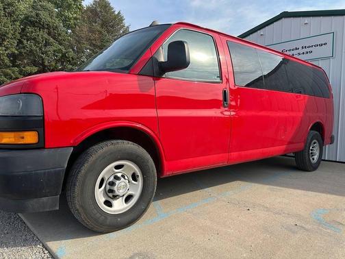 Red Hot 2020 Chevrolet Express 3500 RWD 3500 Extended Wheelbase LS