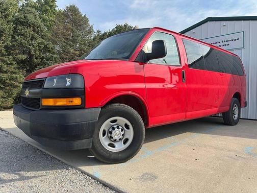 Red Hot 2020 Chevrolet Express 3500 RWD 3500 Extended Wheelbase LS