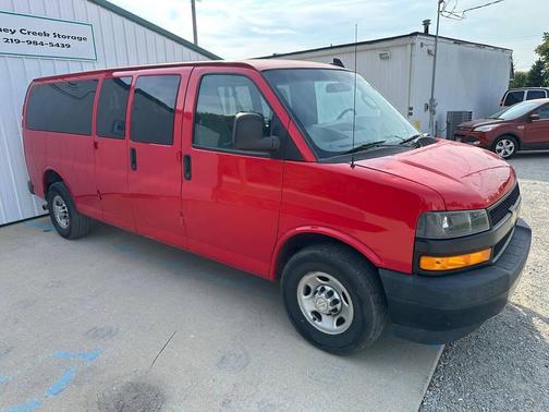 Red Hot 2020 Chevrolet Express 3500 RWD 3500 Extended Wheelbase LS