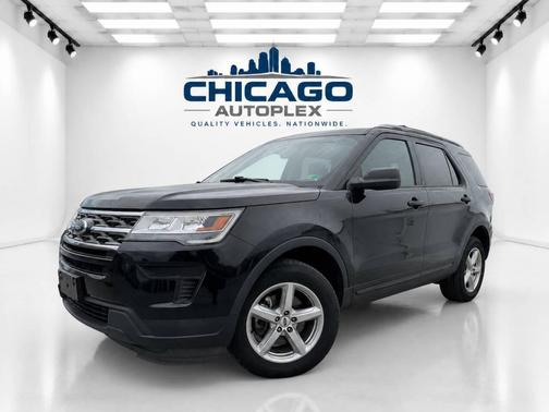 Shadow Black 2018 Ford Explorer Base