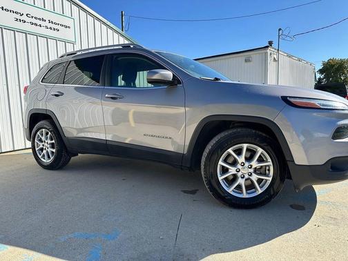 Billet Silver Metallic Clearcoat 2018 Jeep Cherokee Latitude
