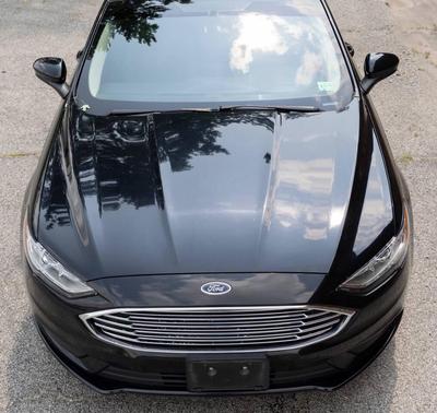 Shadow Black 2018 Ford Fusion Hybrid S