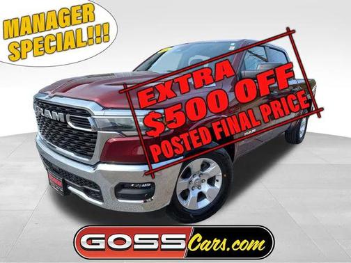 2025 RAM 1500 Big Horn Crew Cab 4x4 57' Box