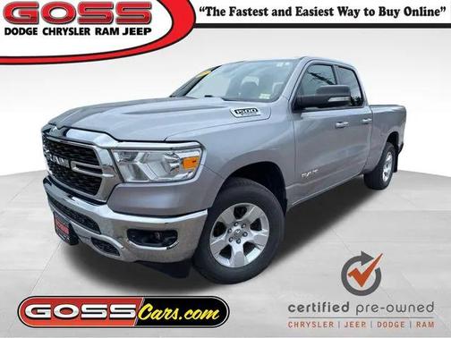 2022 RAM 1500 Big Horn Quad Cab 4x4 64' Box
