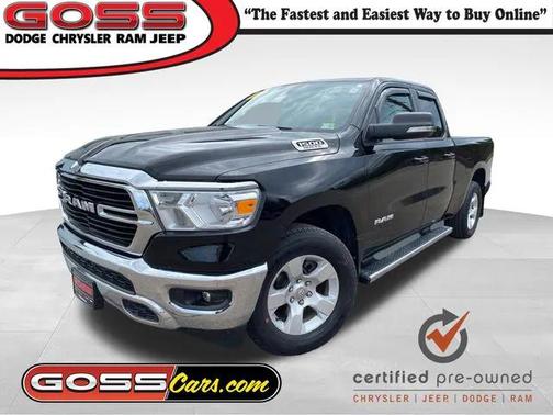 2021 RAM 1500 Big Horn Quad Cab 4x4 64' Box