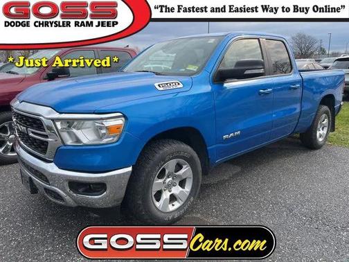 2022 RAM 1500 Big Horn Quad Cab 4x4 64' Box