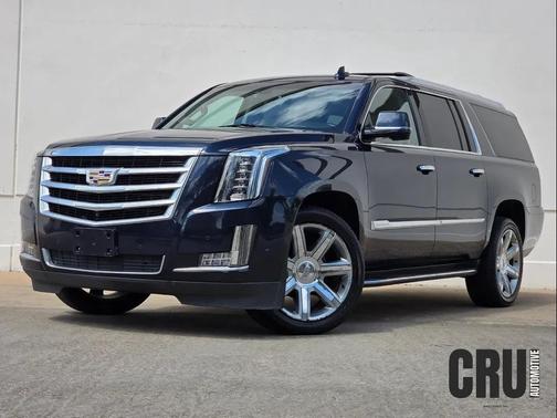 Dark Adriatic Blue Metallic 2017 Cadillac Escalade ESV Luxury
