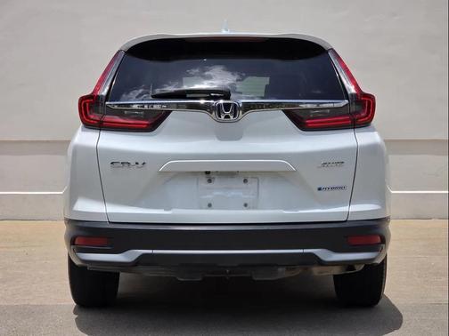 Platinum White Pearl 2021 Honda CR-V Hybrid EX