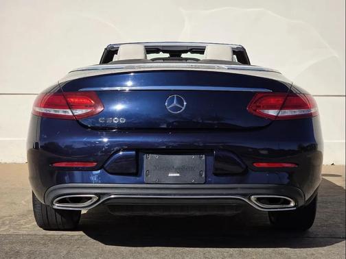Blue 2018 Mercedes-Benz C-Class