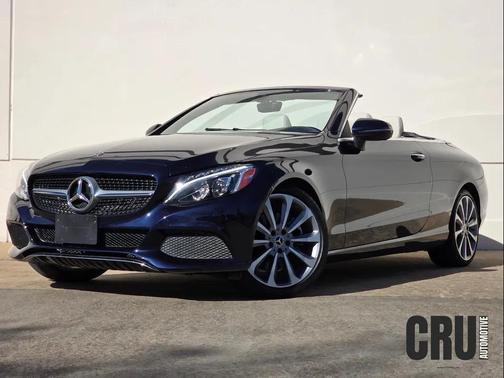 Blue 2018 Mercedes-Benz C-Class