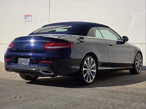 Blue 2018 Mercedes-Benz C-Class