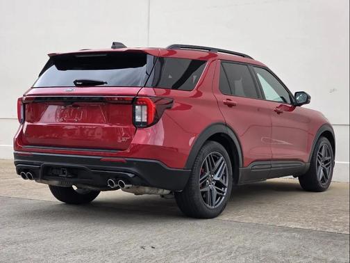 Rapid Red Metallic Tinted Clearcoat 2025 Ford Explorer ST