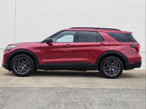 Rapid Red Metallic Tinted Clearcoat 2025 Ford Explorer ST