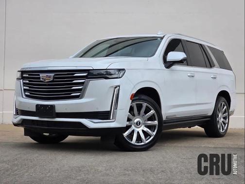 Crystal White Tricoat 2021 Cadillac Escalade Premium Luxury Platinum