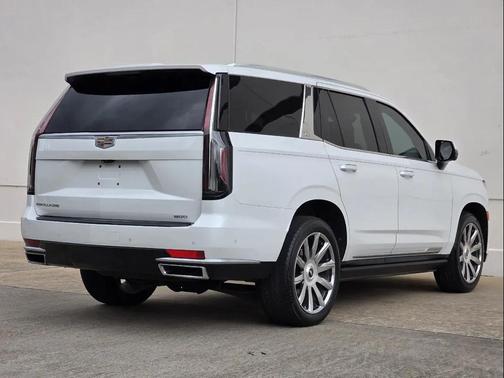 Crystal White Tricoat 2021 Cadillac Escalade Premium Luxury Platinum
