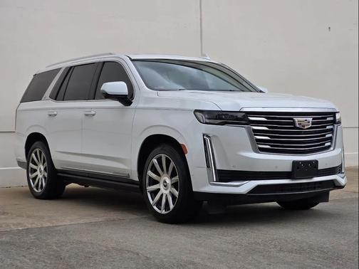 Crystal White Tricoat 2021 Cadillac Escalade Premium Luxury Platinum