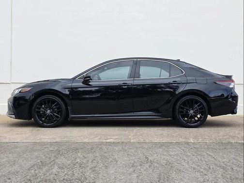Midnight Black Metallic 2024 Toyota Camry XSE