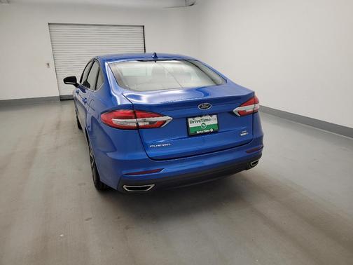 Blue 2019 Ford Fusion SE
