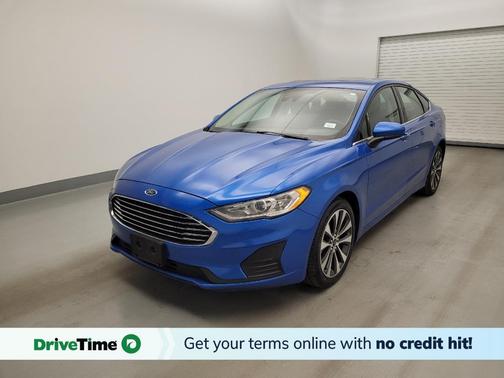 Blue 2019 Ford Fusion SE