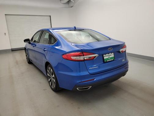 Blue 2019 Ford Fusion SE