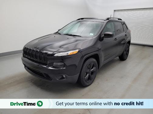 Diamond Black Crystal Pearlcoat 2018 Jeep Cherokee Limited