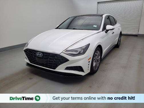 Quartz White 2021 Hyundai SONATA SEL