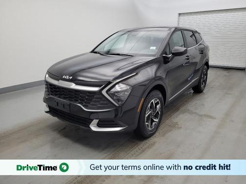 Black 2023 Kia Sportage LX