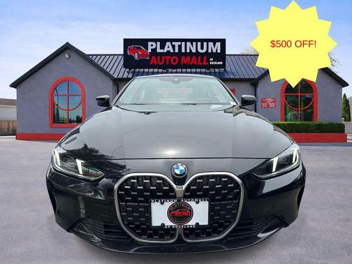 Black Sapphire Metallic 2026 BMW 430 i xDrive