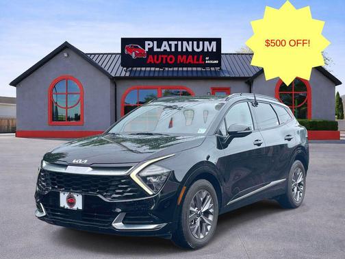 Ebony Black 2023 Kia Sportage SX