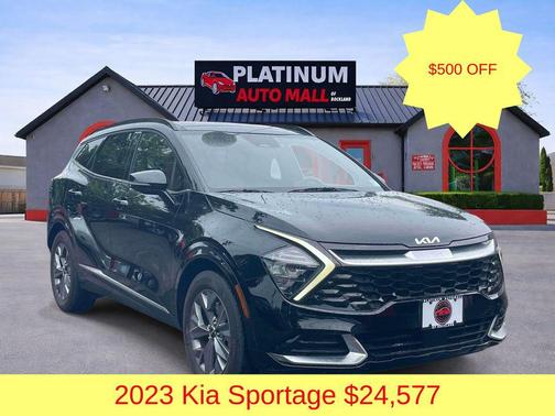 Ebony Black 2023 Kia Sportage SX