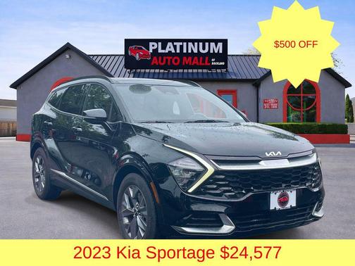 Ebony Black 2023 Kia Sportage SX